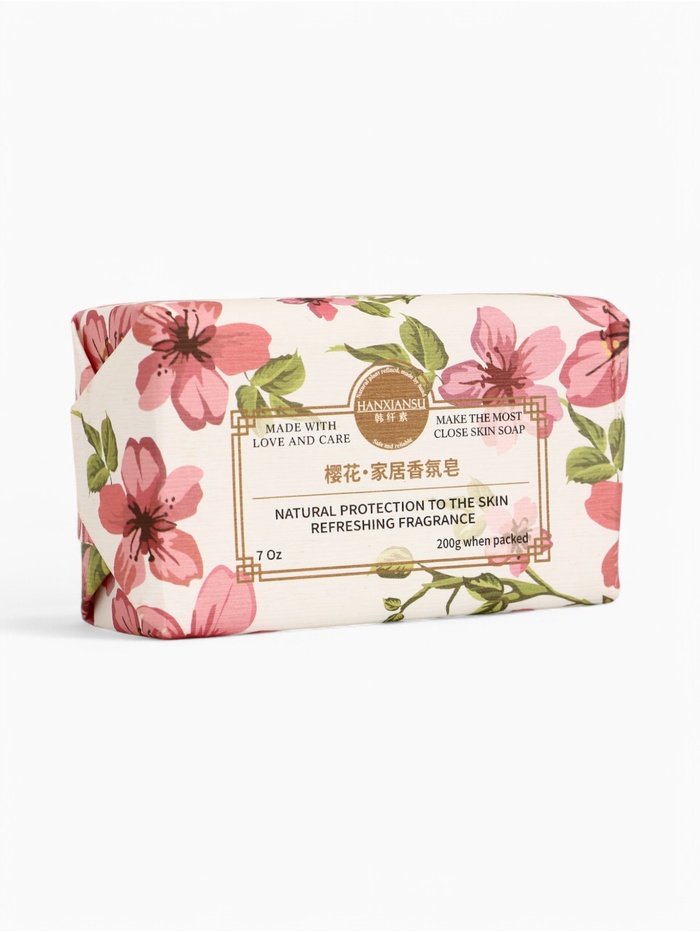 Мыло твердое «Цветы вишни», 200 г - Фото 1