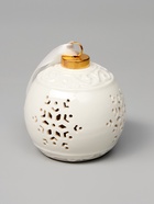 Ёлочный шар с подсветкой «Снежинка», 10×8.8×8.8 см, 1 LED, керамика, от батареек LR44×3, керамика, свечение тёплое белое - Фото 6