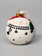 Ёлочный шар с подсветкой «Снеговик», 10×8.6×8.6 см, 1 LED, керамика, от батареек LR44×3, керамика, свечение тёплое белое - Фото 6