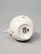 Ёлочный шар с подсветкой «Дед Мороз», 10×8.6×8.6 см, 1 LED, керамика, от батареек LR44×3, керамика, свечение тёплое белое - Фото 7