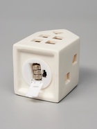 Светодиодная фигура «Дом белый», 8×4.8×5.5 см, 1 LED, керамика, от батареек LR44×3, тёплый белый свет - Фото 4