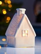Светодиодная фигура «Уютный дом», 6.5×6×9.8 см, 1 LED, керамика, от батареек LR44×3, тёплый белый свет - Фото 1