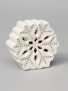 Светодиодная фигура «Снежинка большая», 11×5×11 см, 1 LED, керамика, от батареек LR44×3, тёплый белый свет - Фото 3