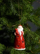 Светодиодная подвеска «Дед Мороз», 9.6×5.1×5.1 см, 1 LED, от батареек LR44×3, свечение тёплое белое - Фото 2