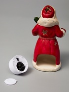 Светодиодная фигура «Дед Мороз», 13.2×7.1×6 см, 1 LED, керамика, от батареек LR44×3, тёплый белый свет - Фото 6