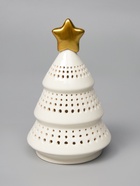 Светодиодная фигура «Ёлка с золотой звездой», 17.5×11×11 см, 1 LED, керамика, от батареек LR44×3, тёплый белый свет - Фото 3