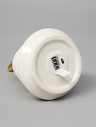 Светодиодная фигура «Ёлка с золотой звездой», 17.5×11×11 см, 1 LED, керамика, от батареек LR44×3, тёплый белый свет - Фото 4