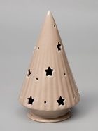 Светодиодная фигура «Ёлочка бежевая», 16.7×9.7×9.7 см, 1 LED, керамика, от батареек LR44×3, тёплый белый свет - Фото 3