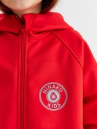 Ветровка с капюшоном детская MINAKU: SPACE, красная, рост 122 см - Фото 5