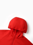 Ветровка с капюшоном детская MINAKU: SPACE, красная, рост 128 см - Фото 9