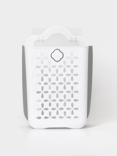 Корзина для белья подвесная, складная, 20 литров