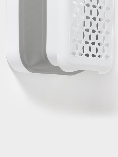 Корзина для белья подвесная, складная, 20 литров