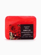 Мыло ручной работы с эфирным маслом розы, 85 г - Фото 4