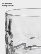 Кружка Доляна «Крис», 300 мл, 13.5×8.6 см, стекло, прозрачная - Фото 3