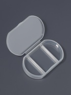 Таблетница - органайзер, 6?3.5?1.3 см, 3 секции, прозрачная (комплект 6 шт) - фото 34090244