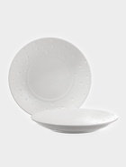 Тарелки Magistro Fray, набор 2 шт., d=23 см, фарфор, белые - Фото 1