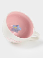 Кружка Доляна «Звёздочка», 475 мл, керамика, с фигуркой, белая, розовая - Фото 3