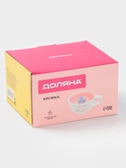 Кружка Доляна «Звёздочка», 475 мл, керамика, с фигуркой, белая, розовая - Фото 6