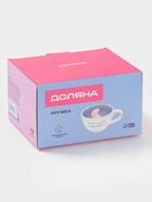 Кружка Доляна «Луна», 475 мл, керамика, с фигуркой, белая, голубая - Фото 6