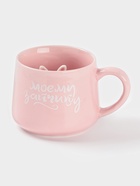 Кружка Доляна «Зайчик», 360 мл, керамика, розовая - Фото 2