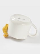 Кружка Доляна «Собачка», 400 мл, керамика, с фигуркой, белая - Фото 5