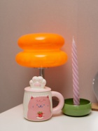 Кружка с крышкой Доляна «Лапочка», 450 мл, керамика, розовая - Фото 6