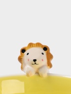 Набор детской посуды Доляна «Милый лев», 3 предмета: кружка 350 мл, супница 450 мл, тарелка, керамика, жёлтый - Фото 5