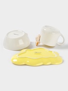 Набор детской посуды Доляна «Милый лев», 3 предмета: кружка 350 мл, супница 450 мл, тарелка, керамика, жёлтый - Фото 6