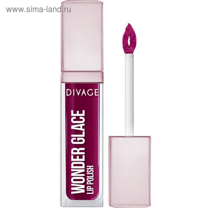 Блеск для губ Divage Lip Polish Wonder Glace, тон № 08 - Фото 1