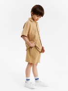 Костюм для мальчика (рубашка, шорты) KAFTAN, размер 34 (122-128 см), бежевый 10853266 - фото 14423708