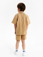 Костюм для мальчика (рубашка, шорты) KAFTAN, размер 34 (122-128 см), бежевый 10853266 - фото 13909265
