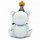 Воздушный шар фольгированный 36" «Мишка с подарком», под воздух - Фото 4