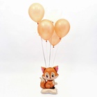 Воздушный шар фольгированный 24" «Лисичка», на подставке, под воздух - Фото 7