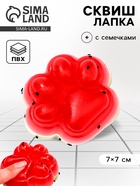 Сквиш антистресс - игрушка «Арбузная лапка» - Фото 1
