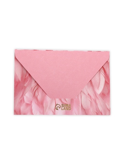 Конверт подарочный «От всей души», акварельный картон, тиснение, 11 х 16 см