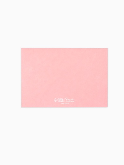 Конверт для денег с открыткой и наклейкой «Нежные цветы», тиснение, акварельный картон, 16 х 11 см