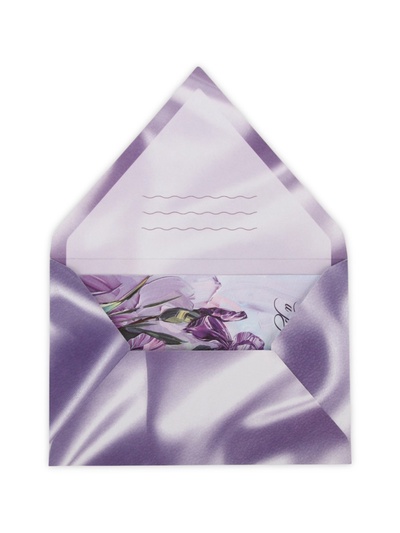 Конверт для денег с открыткой и наклейкой «Поздравляю!», тиснение, акварельный картон, 16 х 11 см