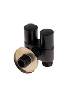 Кран двойной ZEIN engr, 1/2" × 1/2", два вентиля, кран-букса керамика, нерж. сталь, черный - фото 34090536 Кран двойной ZEIN engr, 1/2" × 1/2", два вентиля, кран-букса керамика, нерж. сталь, черный - фото 34090536