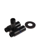 Кран двойной ZEIN engr, 1/2" × 1/2", два вентиля, кран-букса керамика, нерж. сталь, черный - фото 34090537 Кран двойной ZEIN engr, 1/2" × 1/2", два вентиля, кран-букса керамика, нерж. сталь, черный - фото 34090537