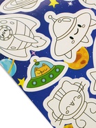 Наклейки детские «Космос», c раскраской, 11 х 16 см (комплект 10 шт) - фото 35895147