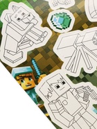 Наклейки детские «Майнкрафт», c раскраской, 11 х 16 см (комплект 10 шт) - фото 35895148