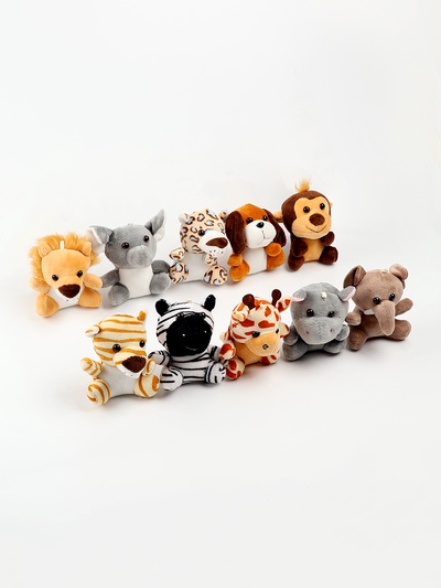 Мягкая игрушка Milo toys «Сафари», МИКС, 10×8×7 см