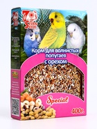 УЦЕНКА Корм Seven Seeds Special для волнистых попугаев, с орехом, 400 г - Фото 1