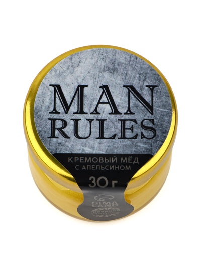 Крем-мёд с апельсином Only for man, 30 г