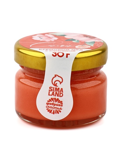 Крем-мёд «Сияй», с клубникой, 30 г