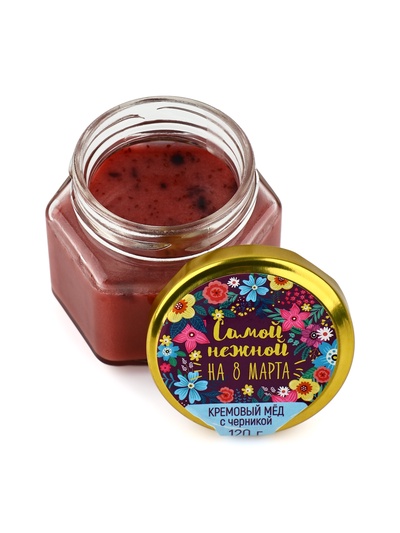 Крем-мёд «Самой нежной», с черникой, 120 г