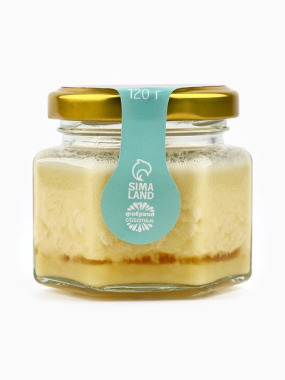 Крем-мёд «Счастье рядом», с хлопком, 120 г