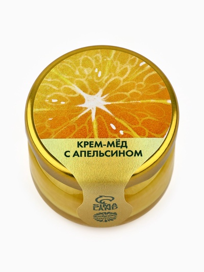 Крем-мёд с апельсином «Апельсинка», 30 г