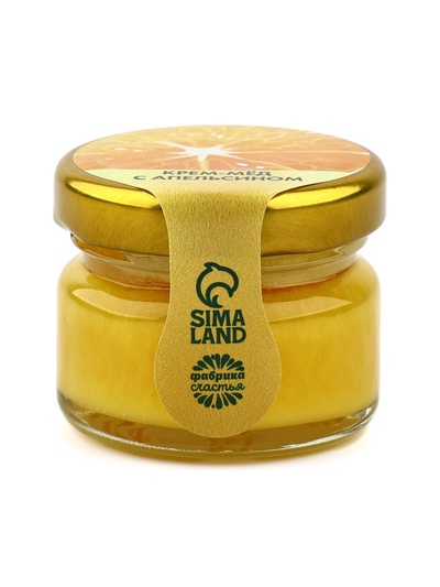 Крем-мёд с апельсином «Апельсинка», 30 г