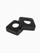 Отражатель для смесителя ZEIN Z5, 3/4", 2 шт., 63×63 мм, высота 19 мм, нерж. сталь, черный - Фото 1